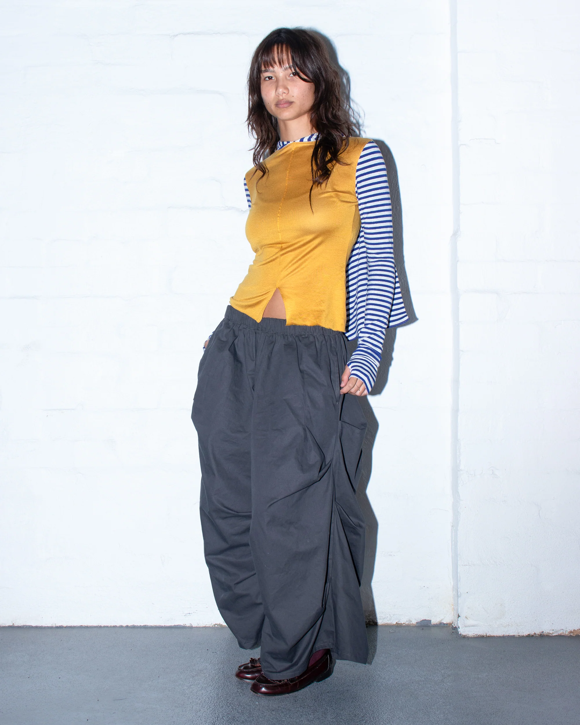 Astro Top in Mustard/Stripe - Image 8