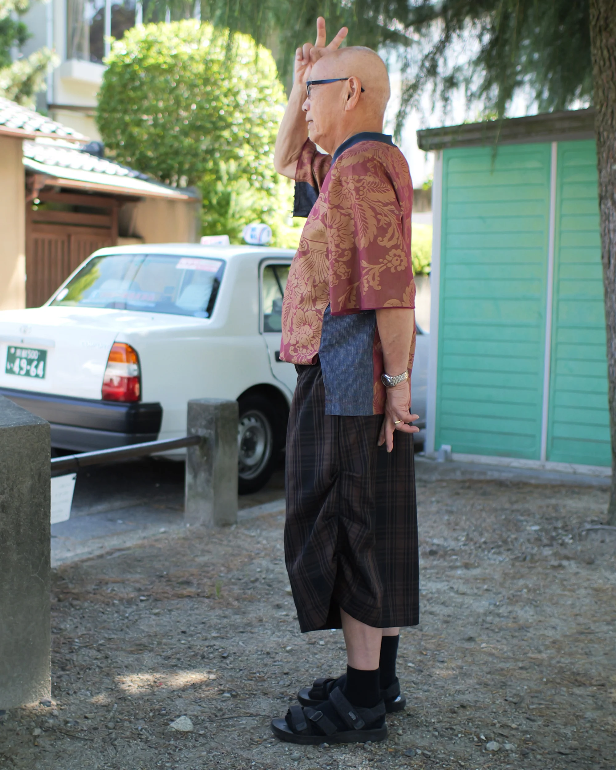 Kenji Shorts in Bark Tartan - Image 11