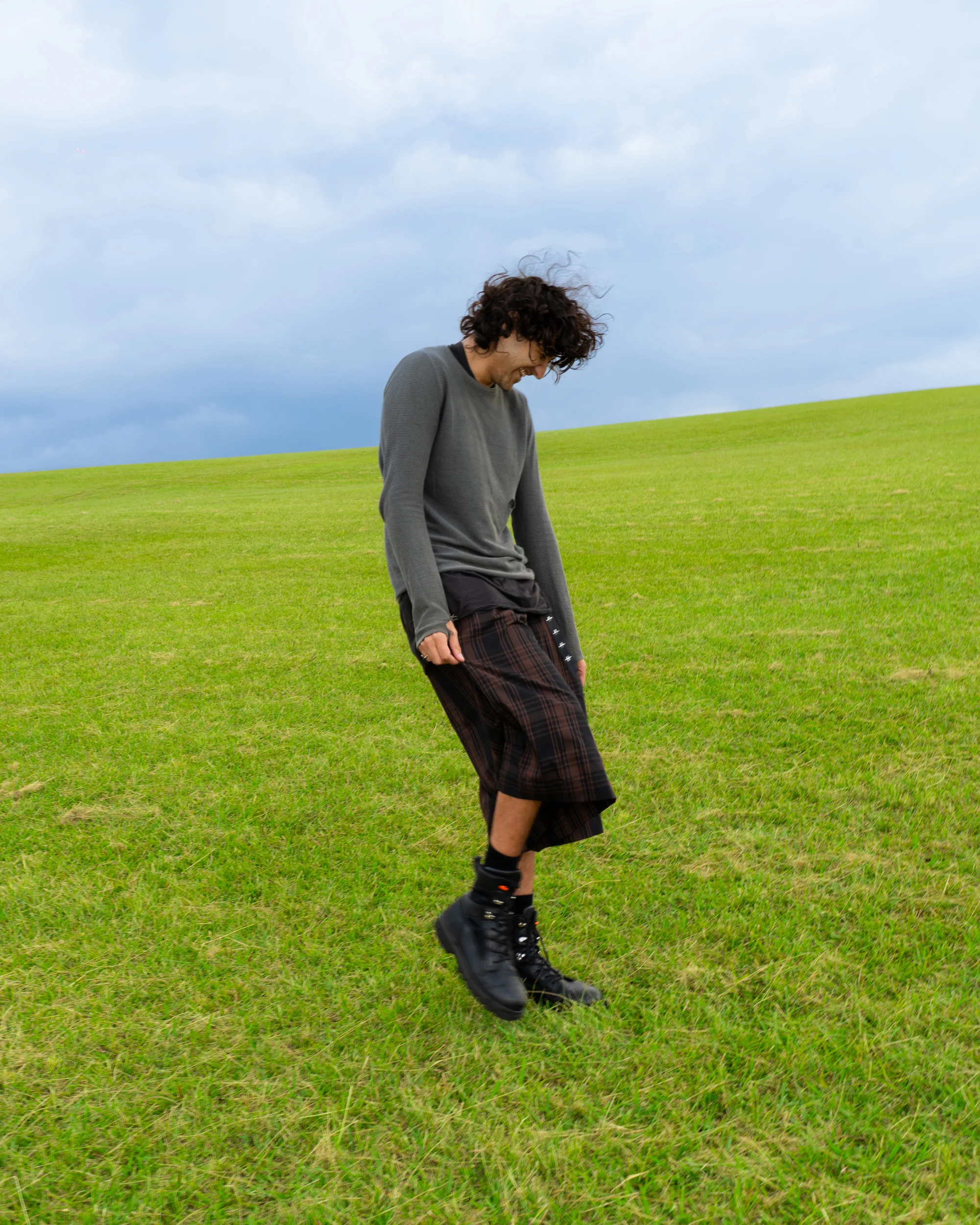 Kenji Shorts in Bark Tartan - Image 4