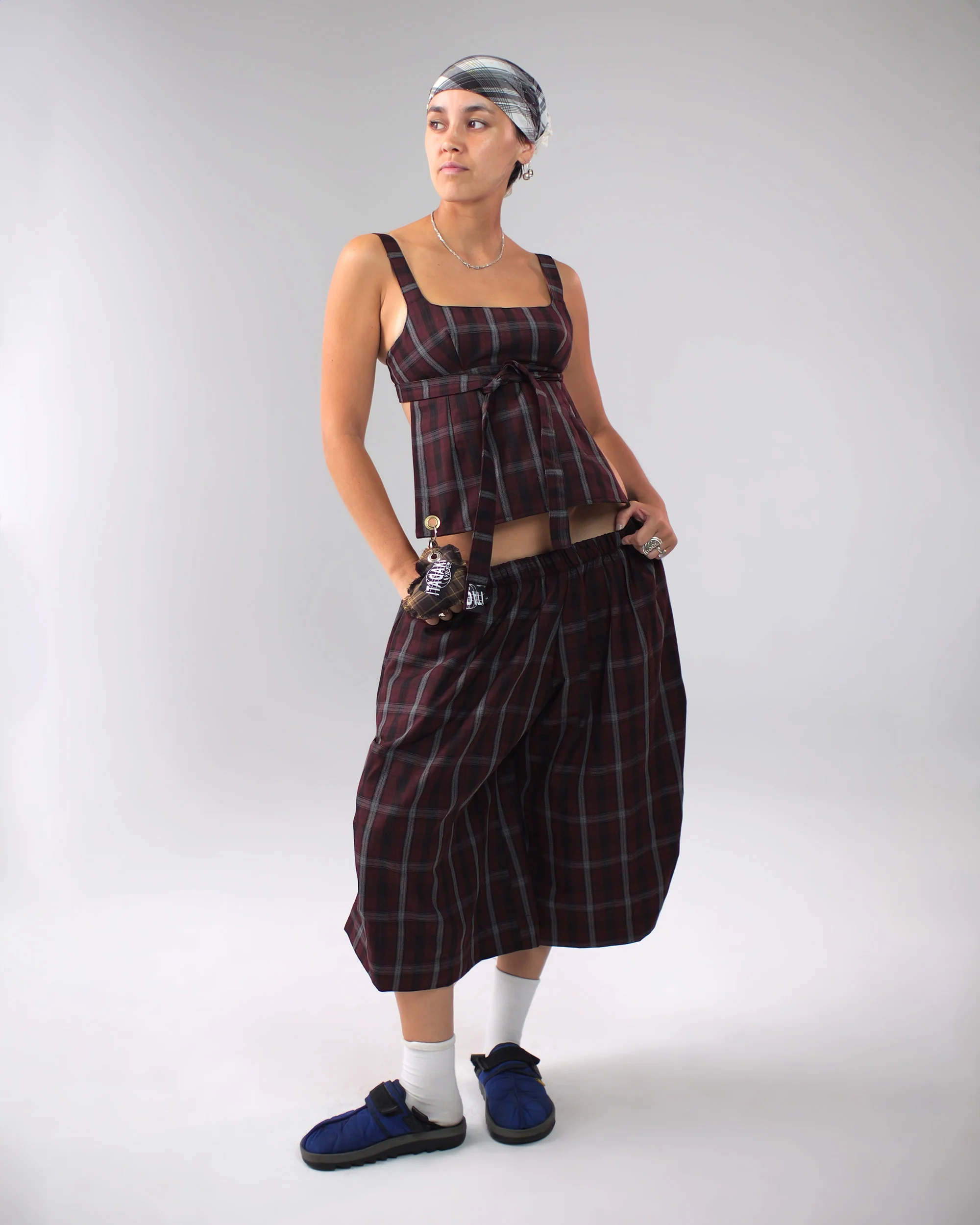 Kenji Shorts in Wine - Image 13