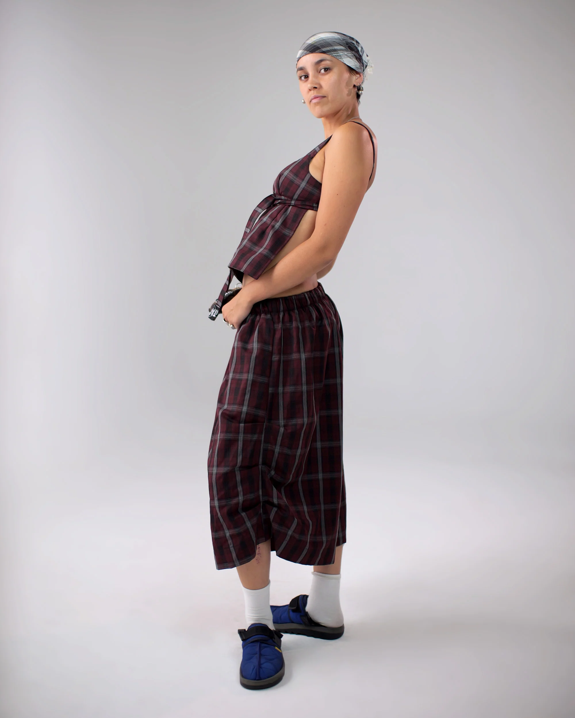Kenji Shorts in Wine - Image 17