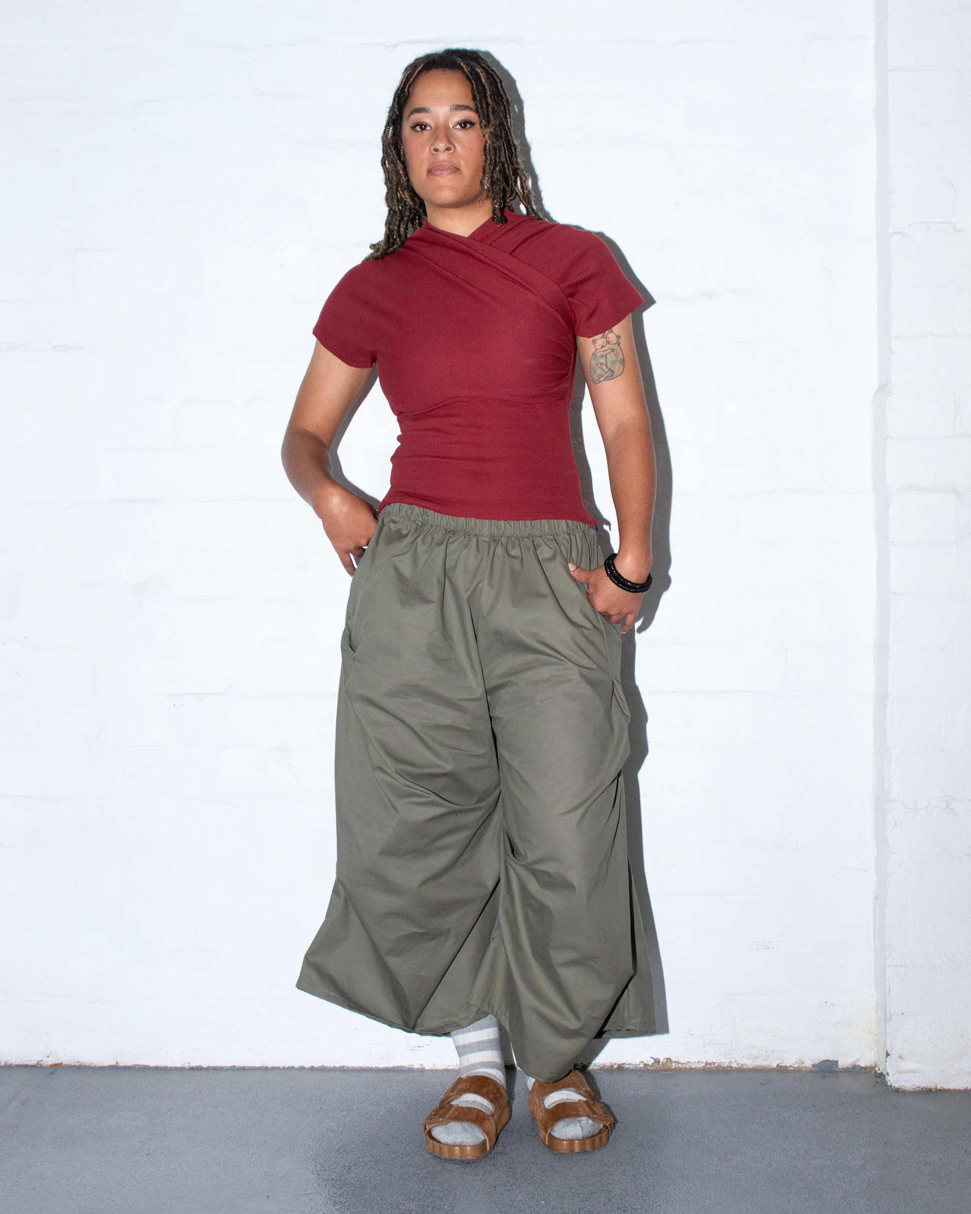 Toshi Pants in Sage - Image 7