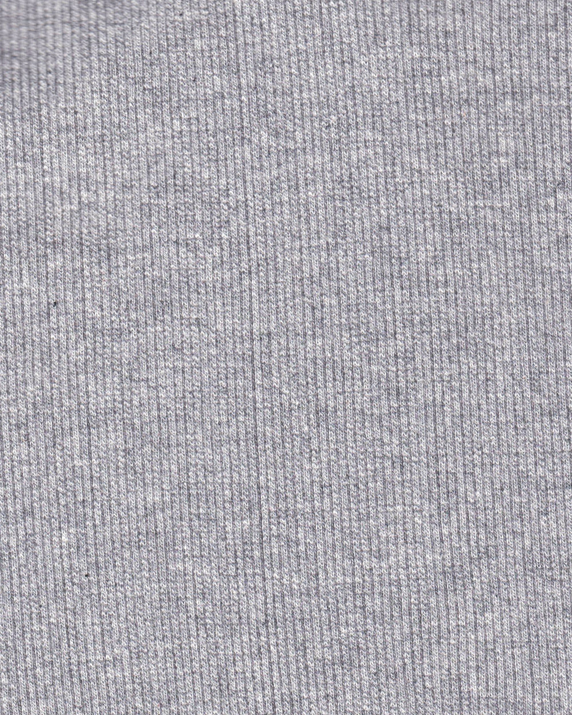 Kimono Ribbed Top in Grey Marle - Image 12