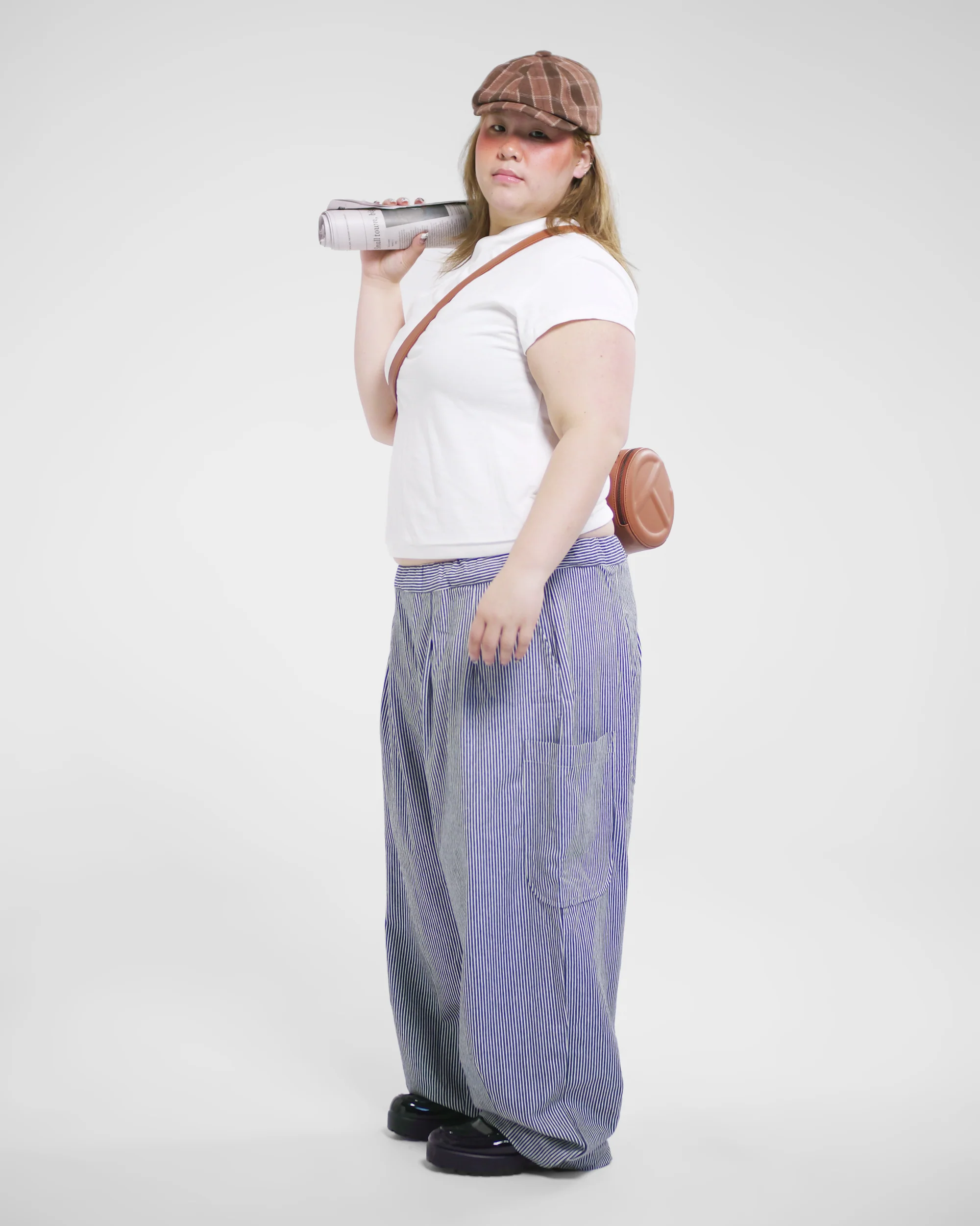 Kyoto Basic Tee in White - Image 11