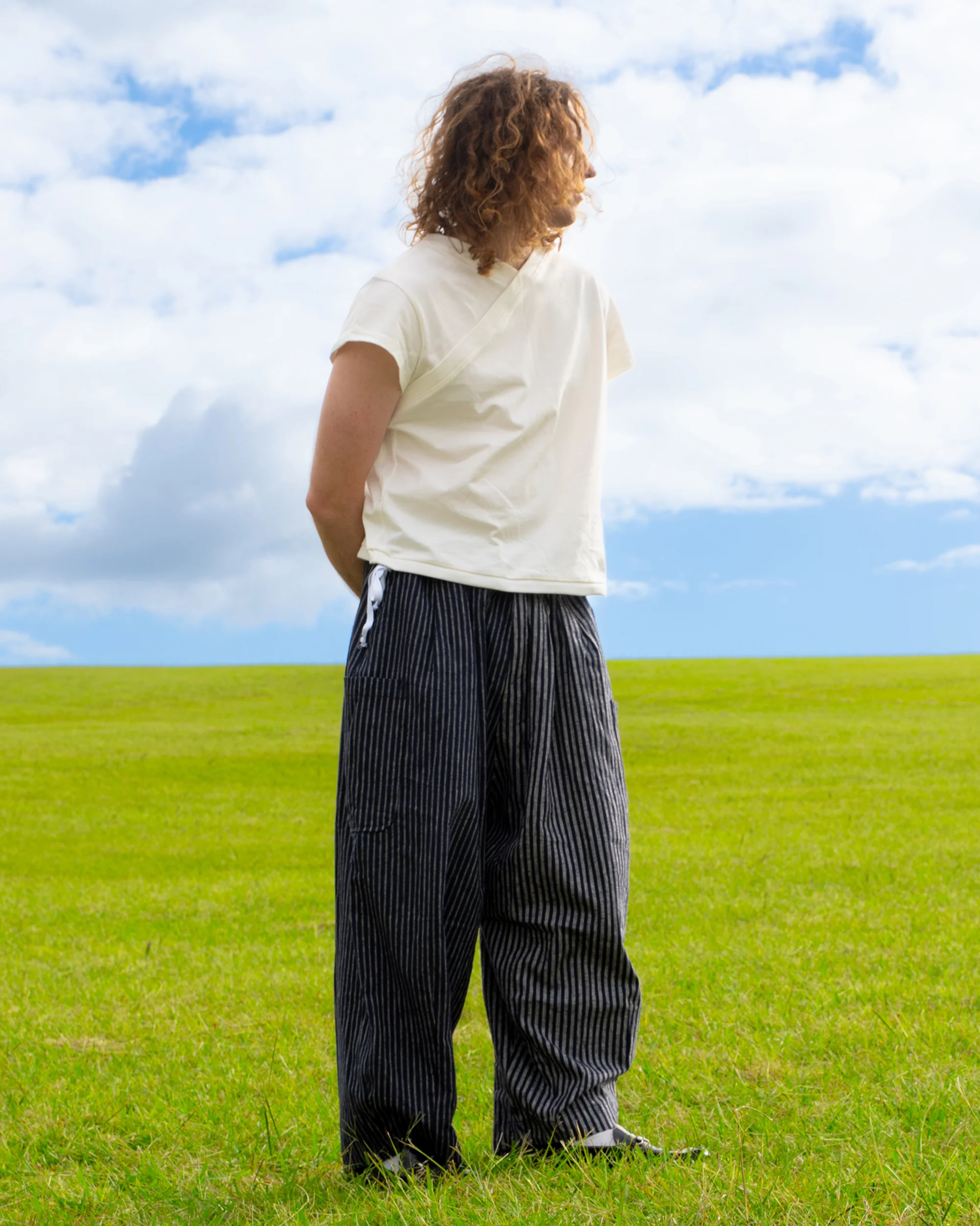 Kyoto Basic Tee in White - Image 13