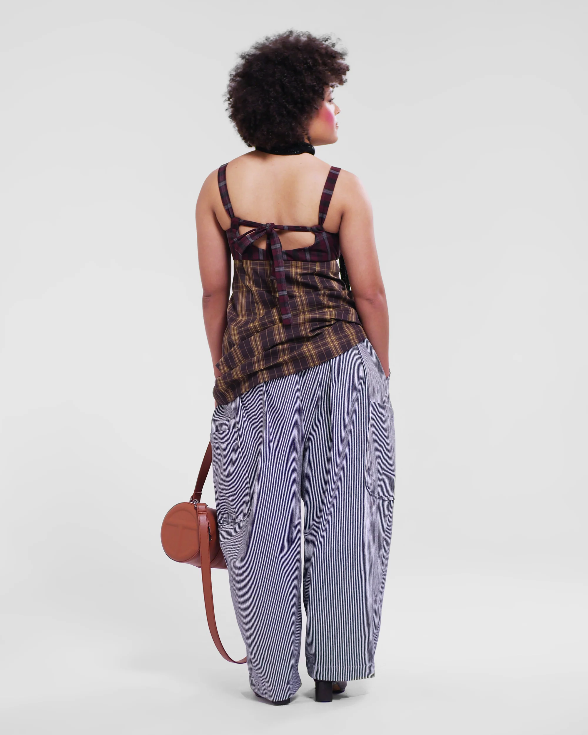 Lucky Pierrot Pant V2 in Chef Stripe - Image 11