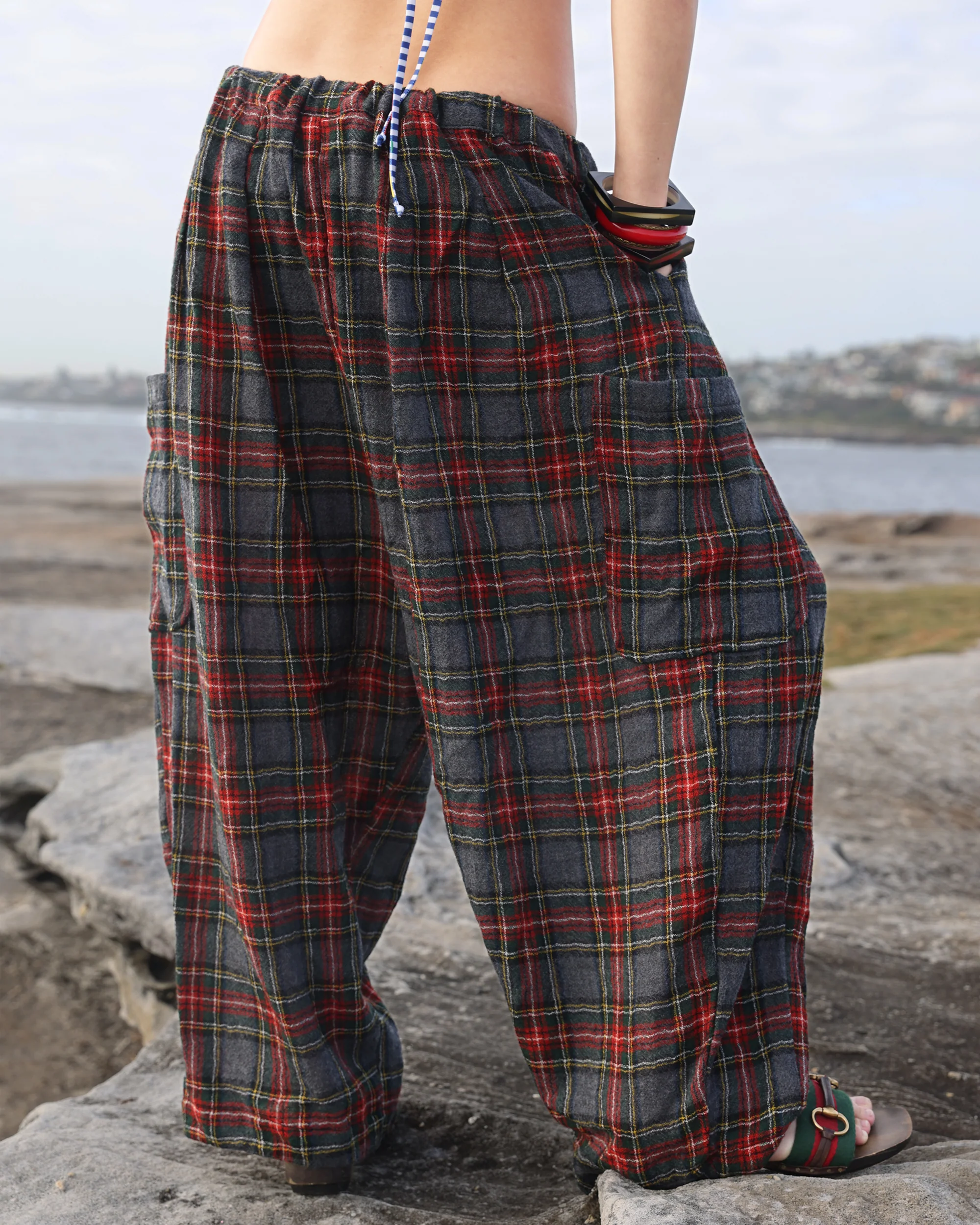 Lucky Pierrot Pant V2 in Classic Tartan - Image 2