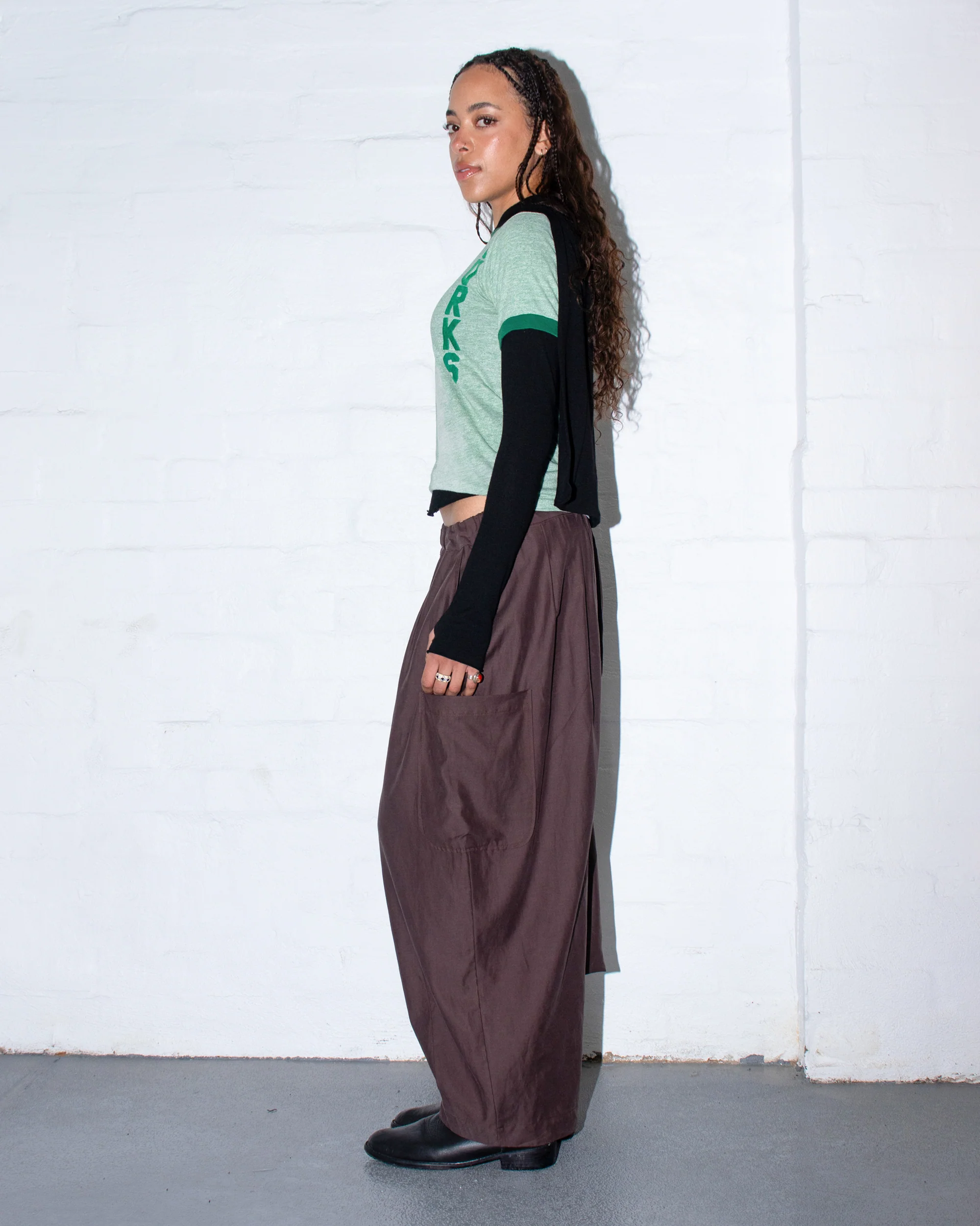 Lucky Pierrot Pant V2 in Cocoa - Image 10