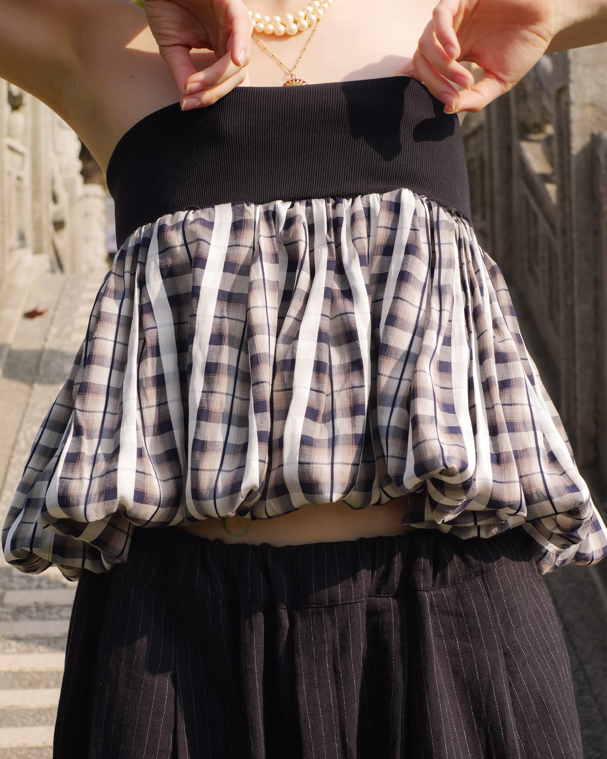 Multiway Muffin Top in River - Image 3