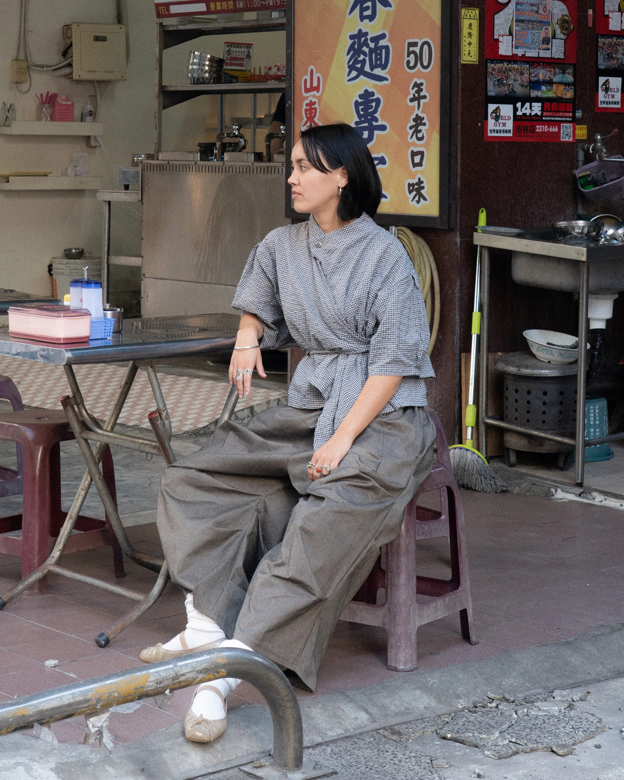 Toshi Pants in Chia - Image 10